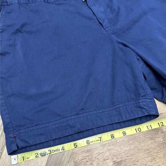 Orlebar Brown Bulldog Tailored Cotton Shorts Mens 36 Navy Blue Portugal - Picture 11 of 15